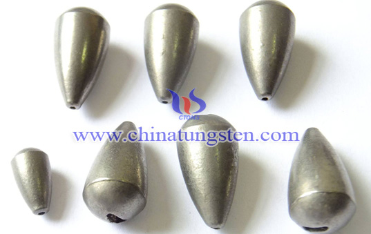 Tungsten alaşım Balıkçılık platin COUNTERWEIGHT